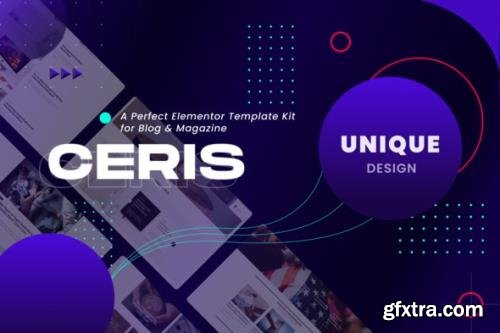 ThemeForest - Ceris v1.0.0 - Blog & Magazine Elementor Template Kit - 34580496