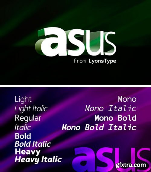 LT Asus Sans Serif Font