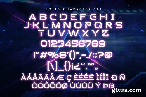 Neurock - Futuristic Font