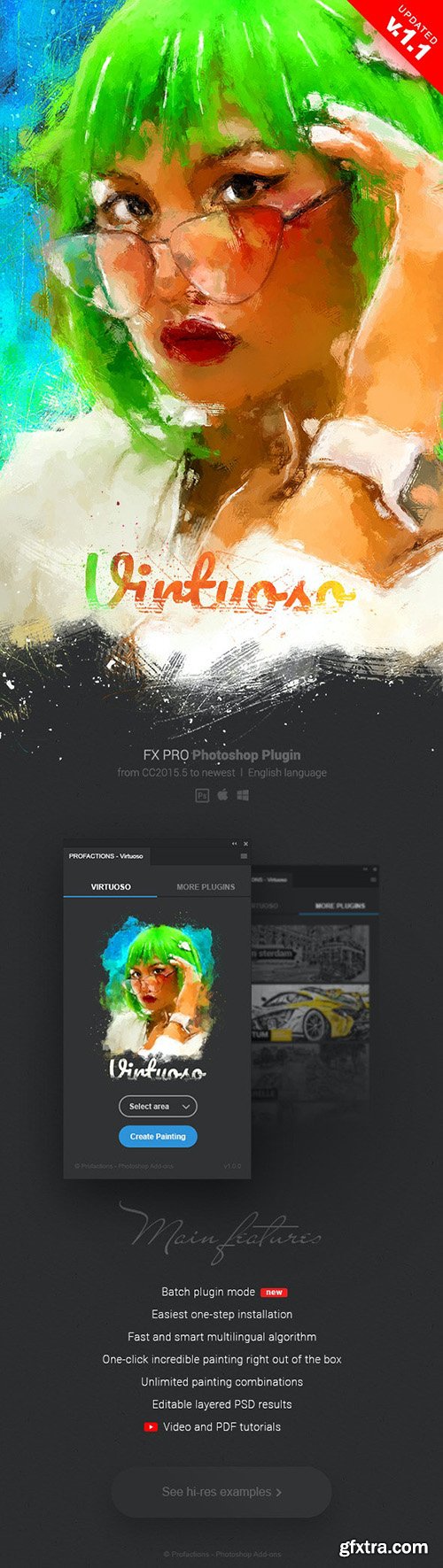 GraphicRiver - Real Painting - Virtuoso - Photoshop Plugin 33749996