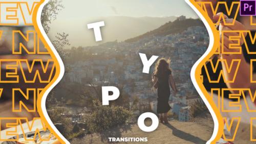 Videohive - Typo Transitions v3 - 34631863 - 34631863