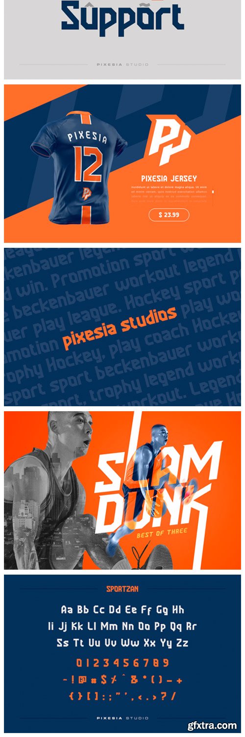 Sportzan Font