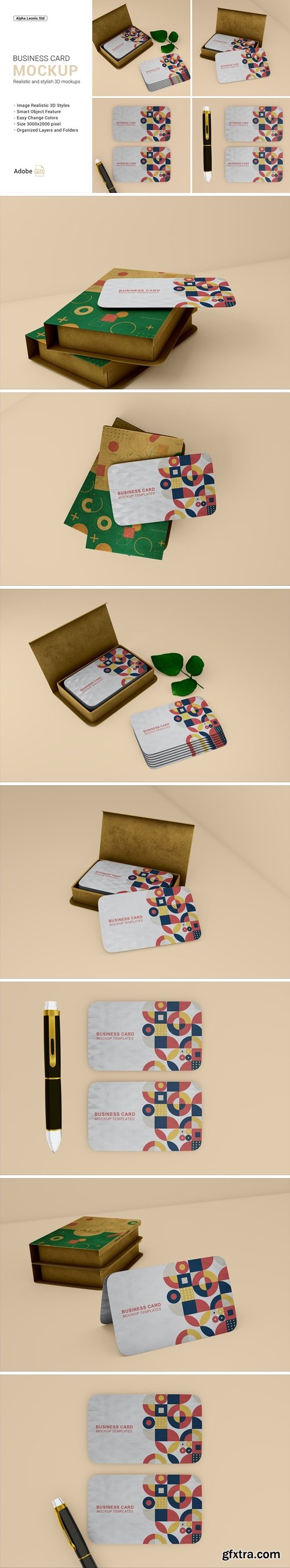 Mockup Business Card Pack