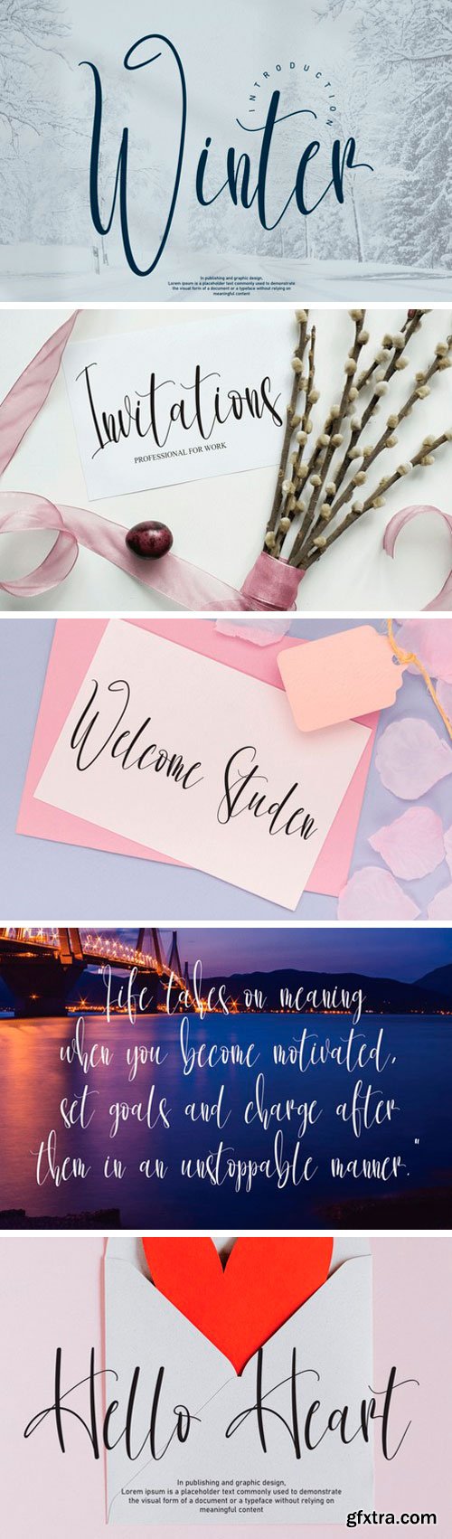 Winter Script Font