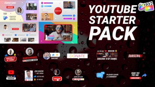 Videohive - Youtube Starter Pack | FCPX - 34675603 - 34675603