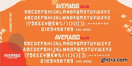 Averago - Unique Handmade Font