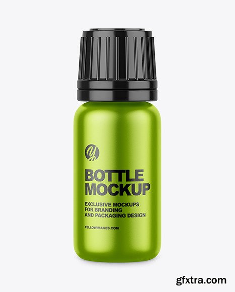 Metallic Bottle Mockup 91943