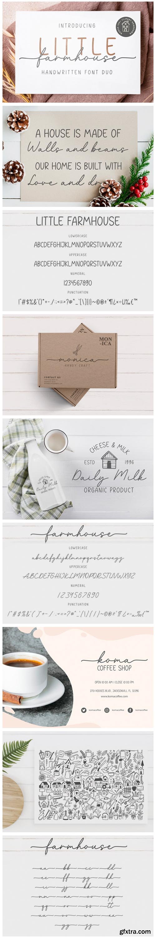 Little Farmhouse Font