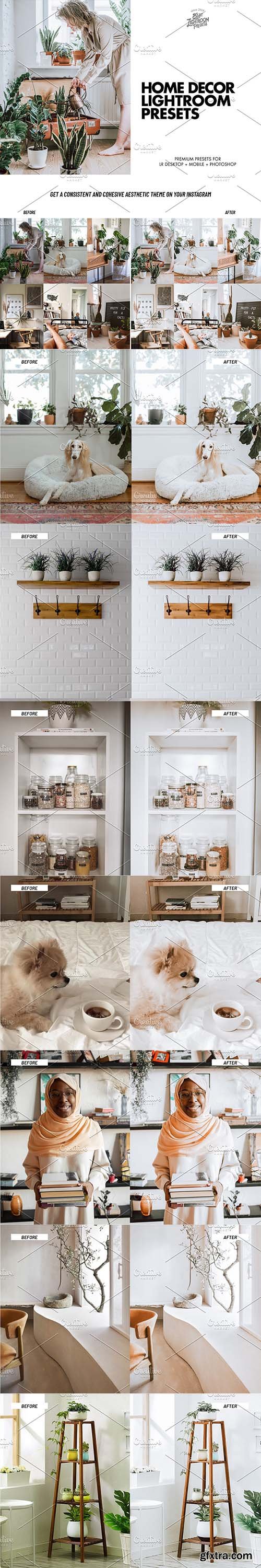 CreativeMarket - Lightroom Presets Home & Interiors 6636402