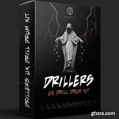 Pyro OTB Drillers UK Drill Drum Kit WAV MiDi FL STUDiO