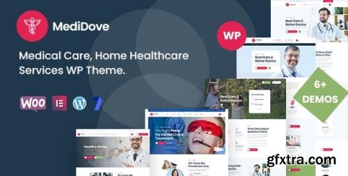 ThemeForest - MediDove v2.1.4 - Medical Care, Home Healthcare Service WP Theme + RTL - 24019196