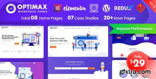 ThemeForest - Optimax v1.6 - SEO & Marketing WordPress Theme - 28298431