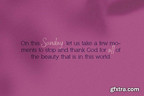 All Sunday Font