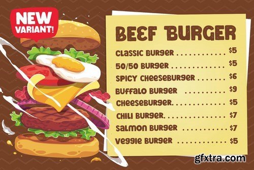 Chieezy Burger - Layered Font