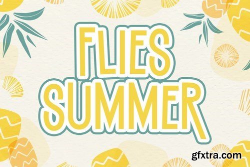 FLIES SUMMER Font