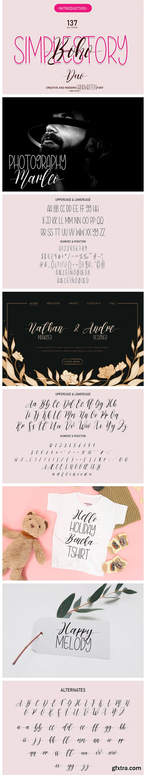 Boho Simplestory Font