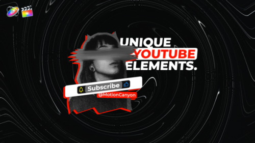 Videohive - Unique YouTube Elements. - 34665245 - 34665245