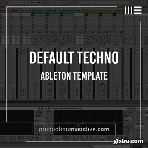 Production Music Live Default Template for Techno