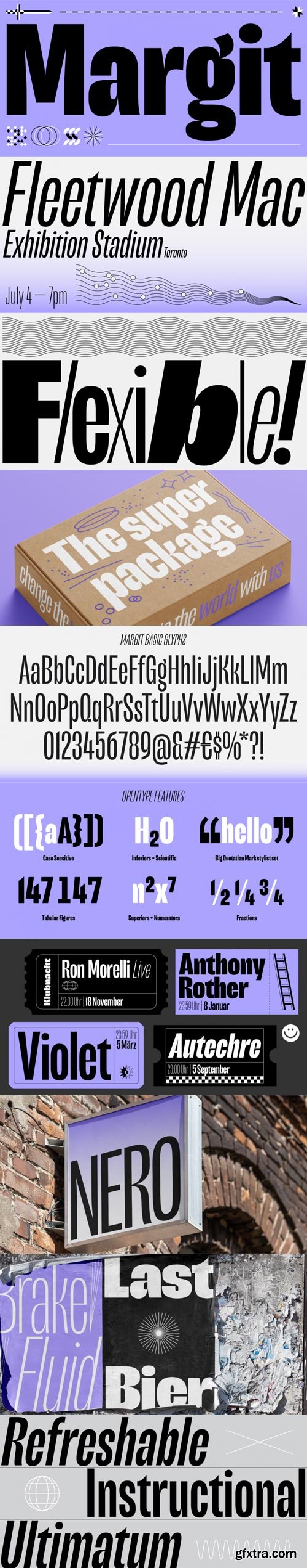 Margit Font Family