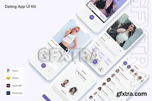 Dating App UI Kit HSJWRDK