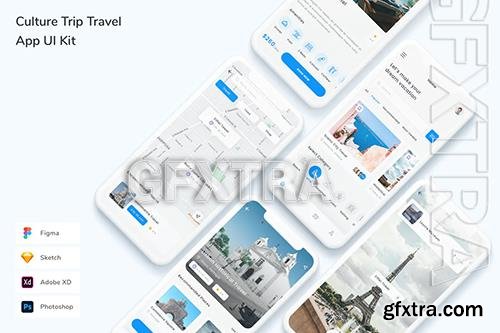 Culture Trip Travel App UI Kit 2VN5LPA