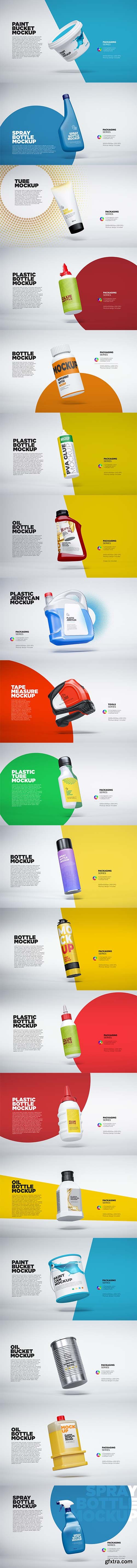 Packaging Mockups Bundle