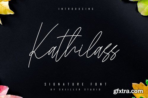 Kathilass - Signature Font