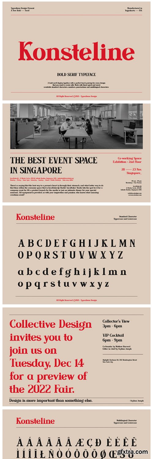 Konsteline Font