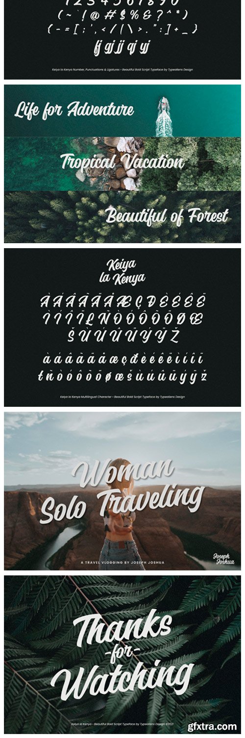 Keiya La Kenya Font