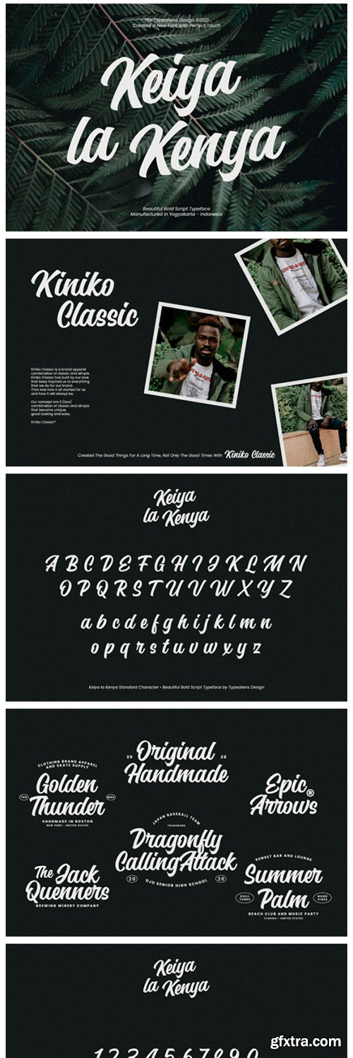 Keiya La Kenya Font