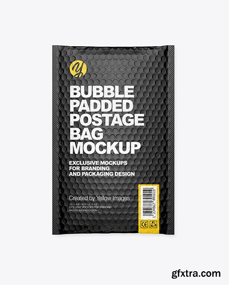 Glossy Postage Bag Mockup 91947