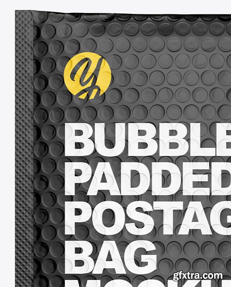 Glossy Postage Bag Mockup 91947