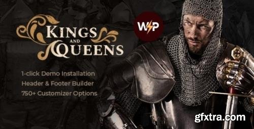 ThemeForest - Kings & Queens v1.1.6 - Historical War Medieval Reenactment WordPress Theme - 21866804