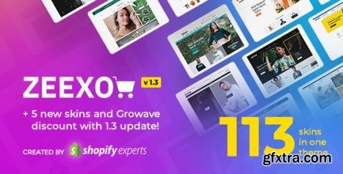 ThemeForest - Zeexo v1.4 - Multipurpose Shopify Theme - Multi languages & RTL support - 25595352