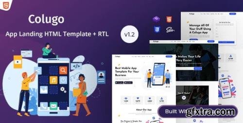 ThemeForest - Colugo v1.2 - App Landing Page HTML Template - 27089501