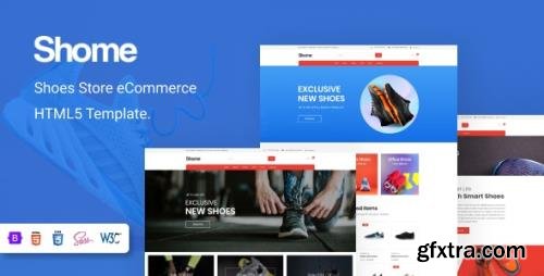 ThemeForest - Shome v1.0 - Shoes eCommerce Website Template - 34598398