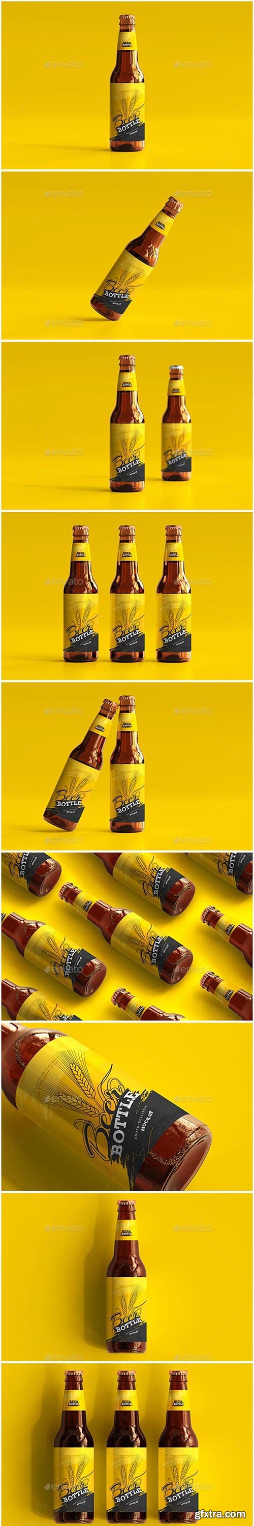 GraphicRiver - Beer Bottle Mockups 33634977