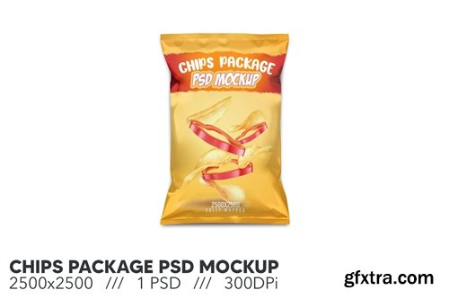 Chips Package PSD Mockup