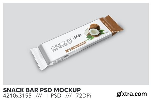 Snack Bar PSD Mockup