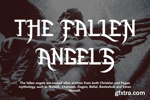 NightAngel - Blackletter Display Font