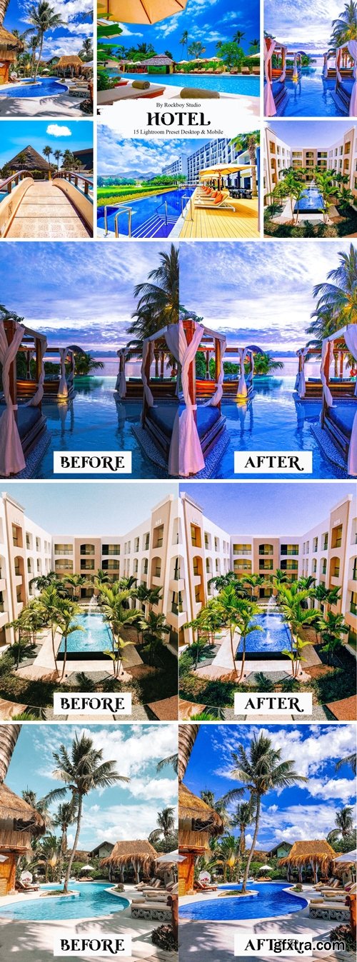 15 Hotel Lightroom Presets