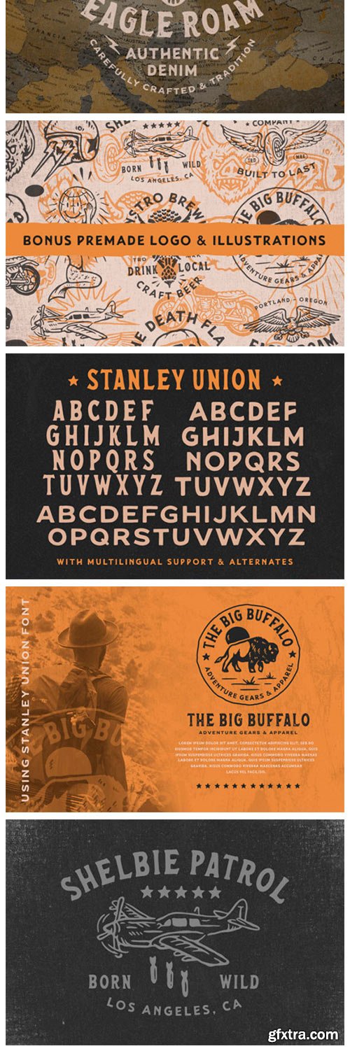 Stanley Union Font