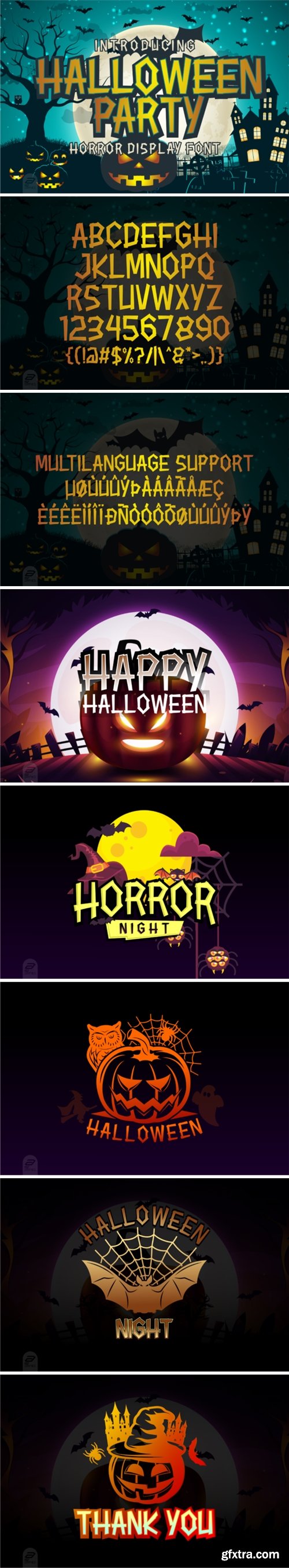 Halloween Party Font