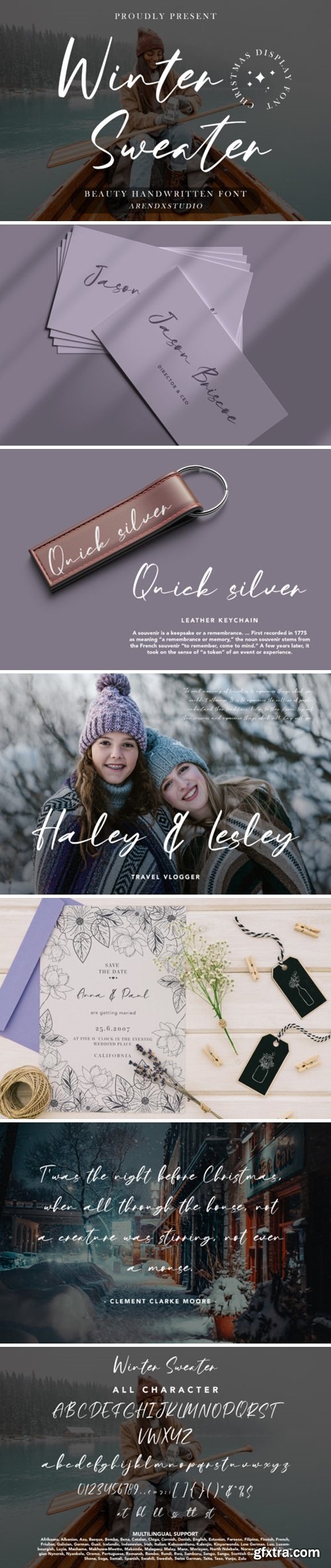 Winter Sweater Font