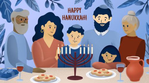 Videohive - Hanukkah Greeting Opener - 34773884 - 34773884