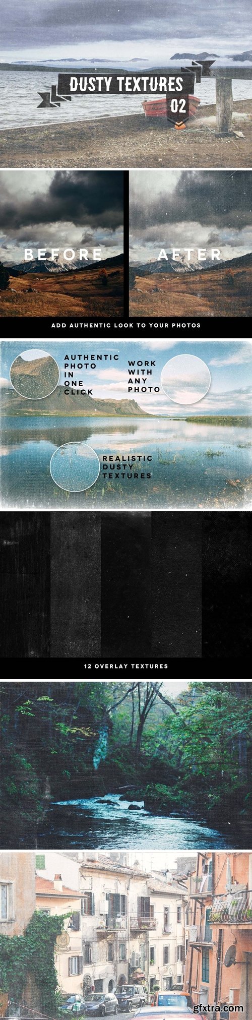 Dusty Overlay Textures Vol. 02