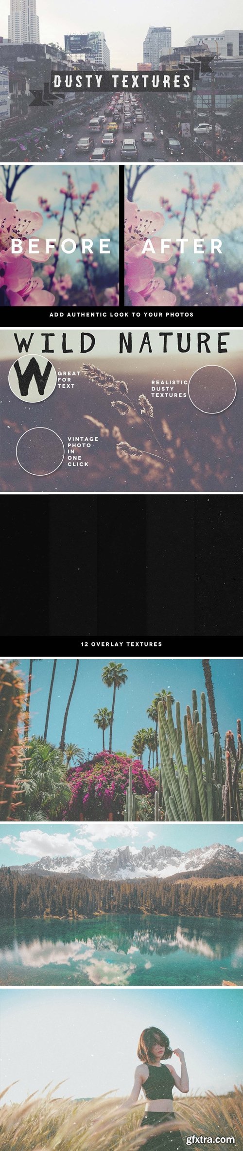 Dusty Overlay Textures Vol. 01