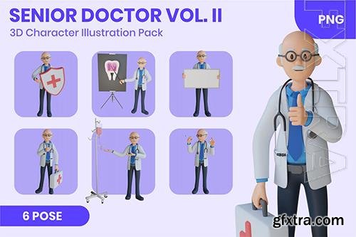 Senior Doctor Vol. II 3D Illustration