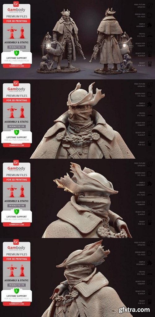 The Hunter – 3D Print Model