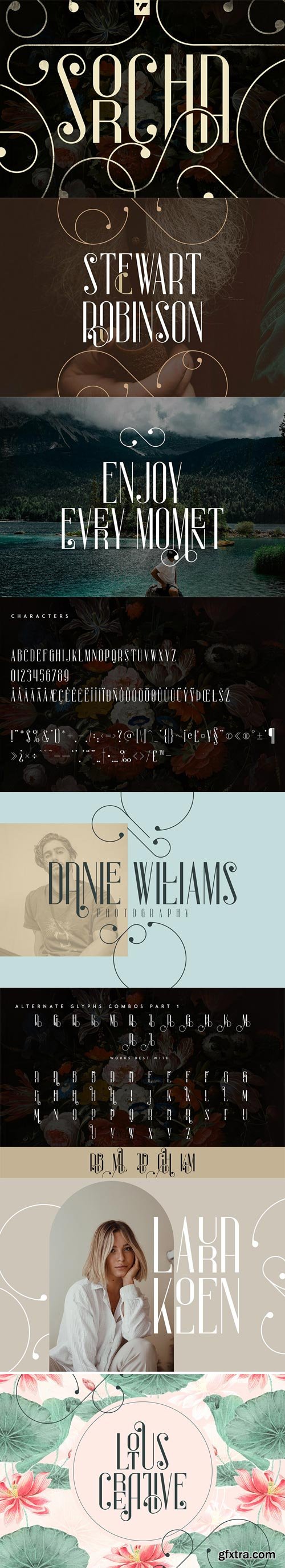 Sorcha Font Family